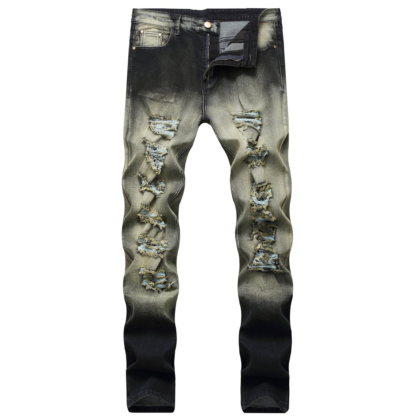 Men's Fashion And Comfort Ripped Jeans