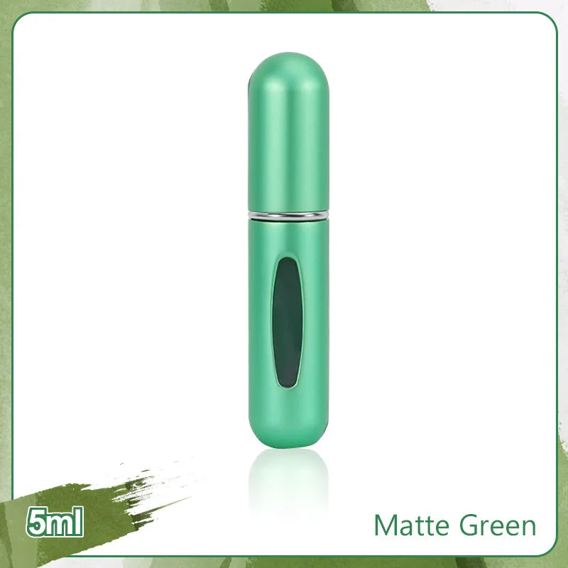 5ml Bottom Charge Perfume Refillable Bottle Liquid Container For Cosmetics Spray Bottling Dispenser Press Head Portable Travel