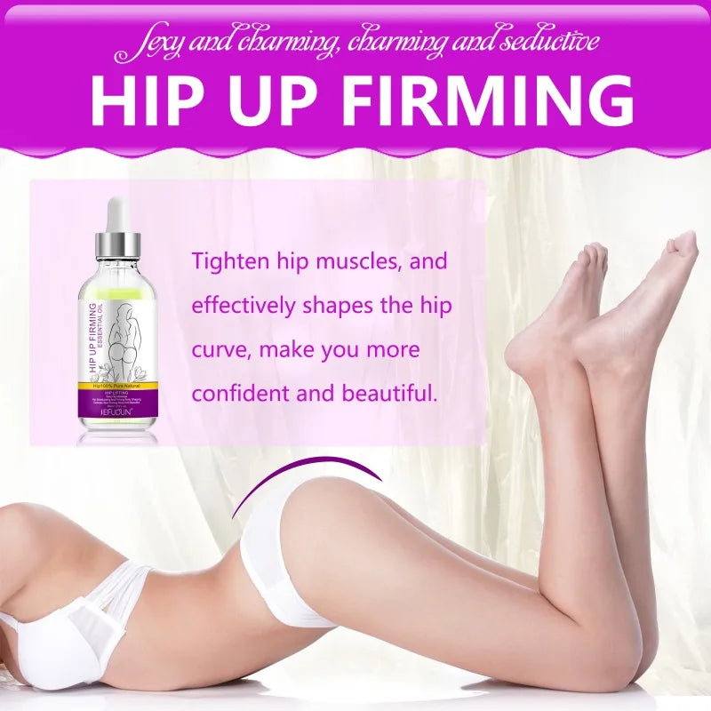 30ML Hip Massage Essential Oil Effectively Elevates Hips Shapes Tightens and Elasticizes Hips with Full and Moisturizing Lines