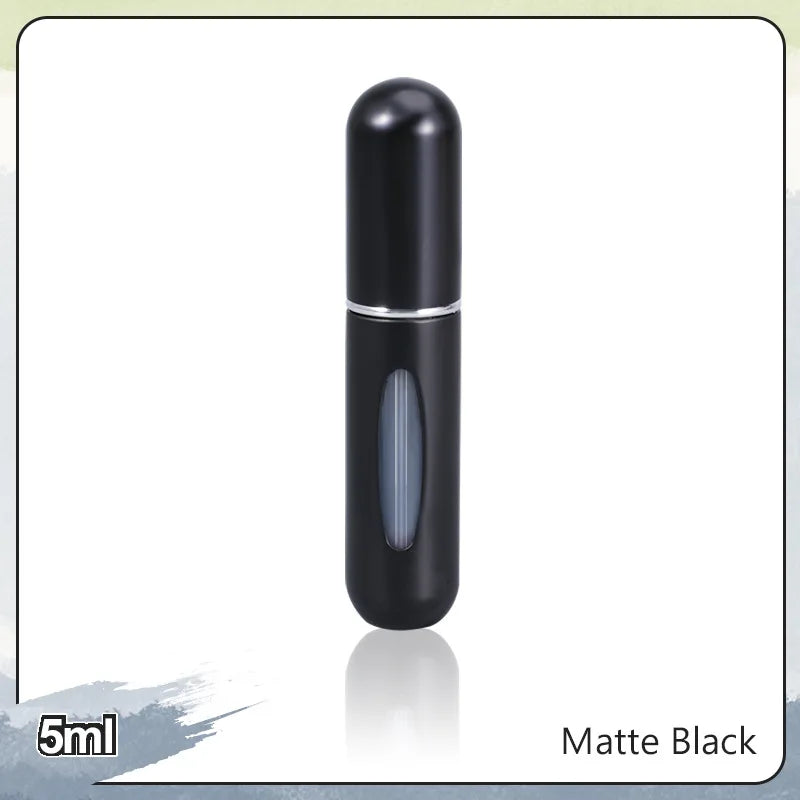 5ml Bottom Charge Perfume Refillable Bottle Liquid Container For Cosmetics Spray Bottling Dispenser Press Head Portable Travel