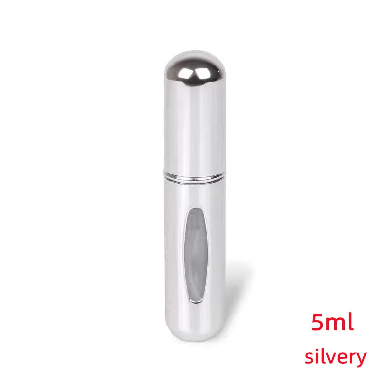 5ml Bottom Charge Perfume Refillable Bottle Liquid Container For Cosmetics Spray Bottling Dispenser Press Head Portable Travel