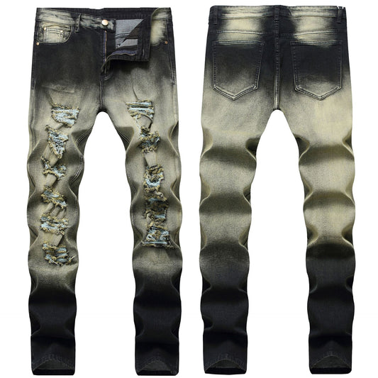 Men's Fashion And Comfort Ripped Jeans