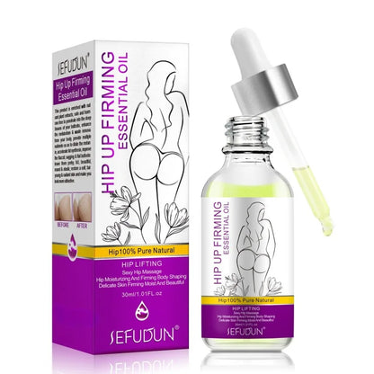 30ML Hip Massage Essential Oil Effectively Elevates Hips Shapes Tightens and Elasticizes Hips with Full and Moisturizing Lines