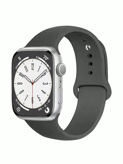 Silicone Band For Apple Watch strap 44mm 45mm 40mm 41mm 42-38mm 45 mm sport bracelet iwatch series 8 7 6 5 4 3 SE 9 Ultra 2 49mm